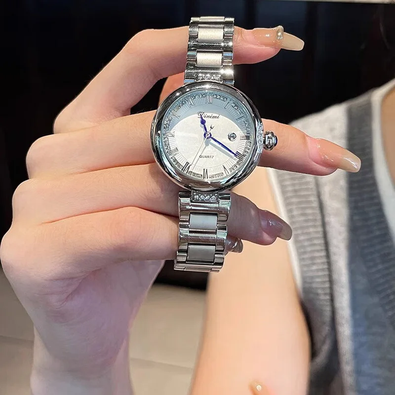 

DINIMI female student 2024 new niche light luxury ladies watch brand national watch middle and high school watch