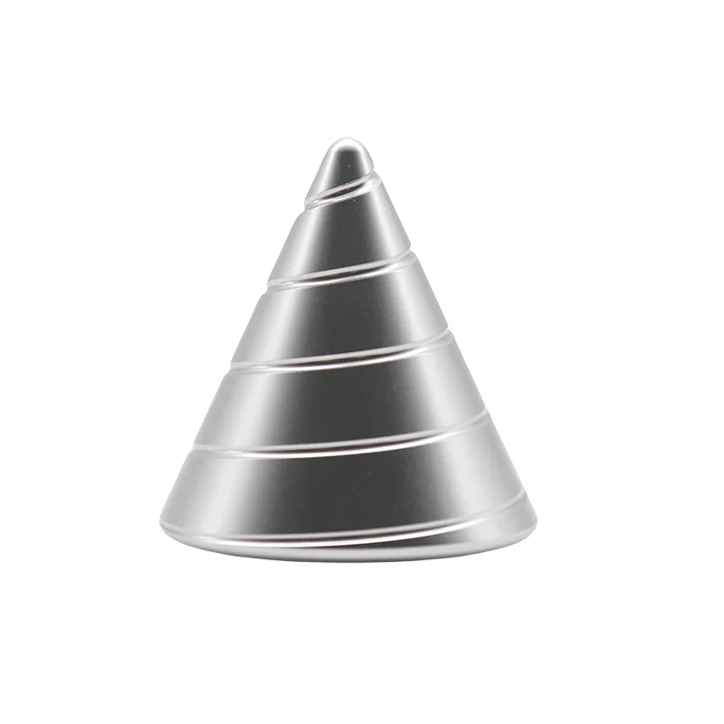 معدن سبائك الألومنيوم تململ سبينر مخروط سبينر سطح المكتب جيروسكوب الإجهاد الإصدار لعبة الكبار البندول الزخرفية