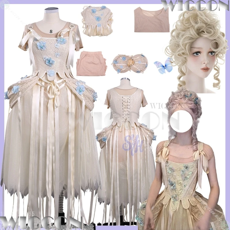 

Enid Cosplay Never Anime Movie More Halloween Ball Dead Dance Uniform Goth Green Evening Dress Girls Lolita Carnival Outfit Cos