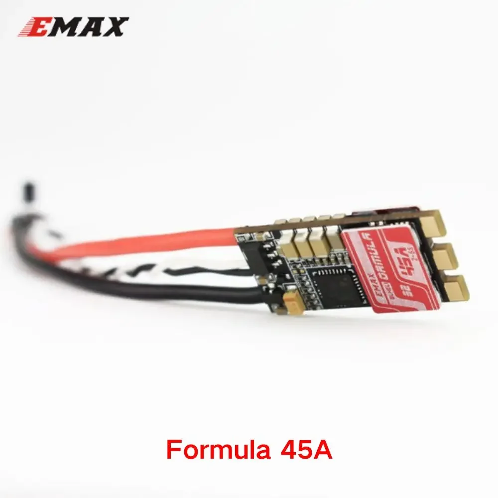 EMAX Formula Series 45A ESC unterstützt BLHELI_32 2-5S für FPV-Drohnen.