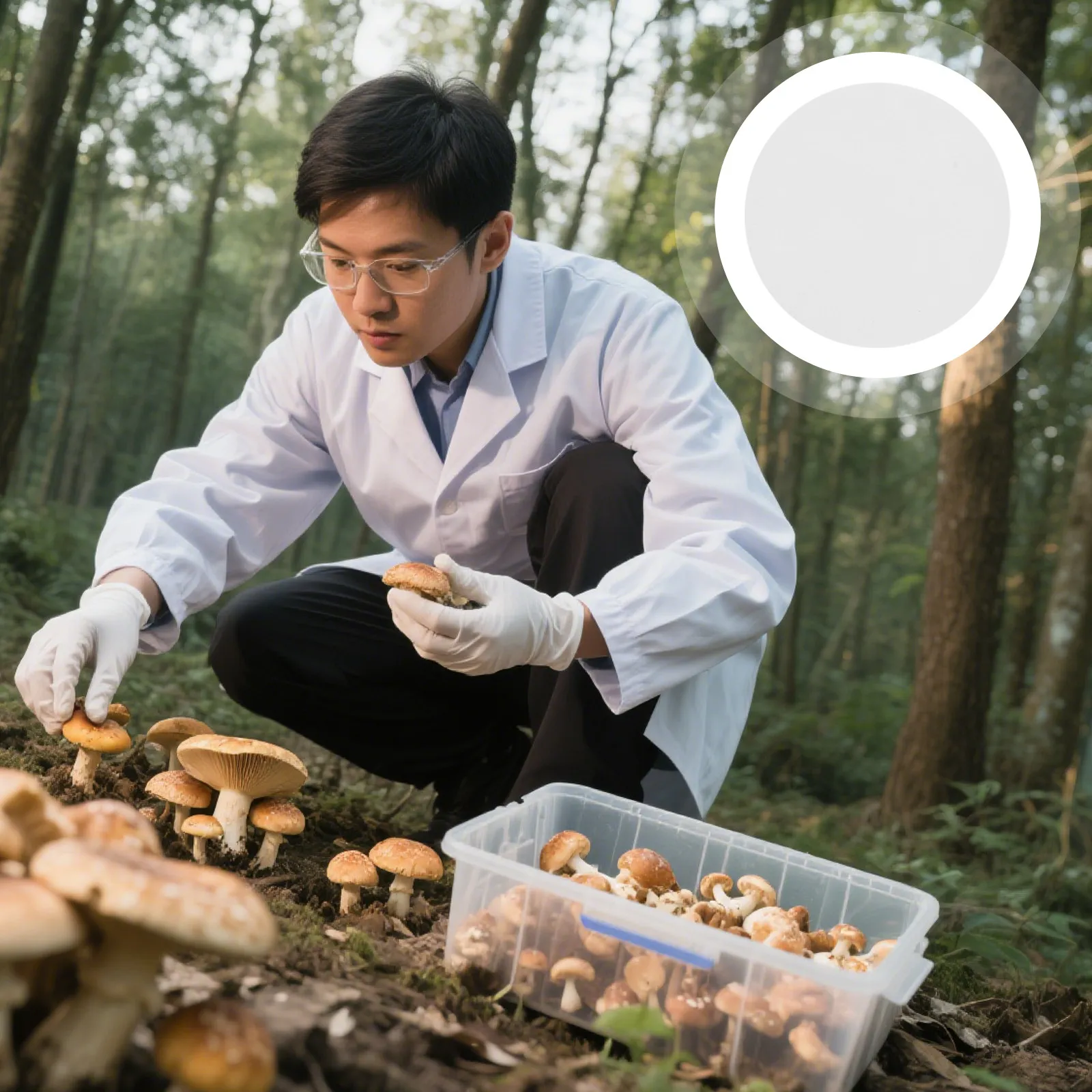 24Pcs Mushroom Cultivation Filter Discs Adhesive Single Tube Patch Breathable Replacement Pads for Indoor Greenhouse Lab Growing