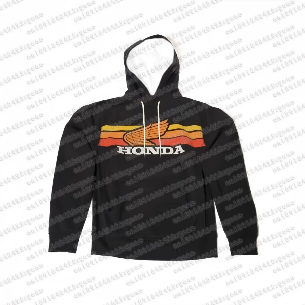 

2025 Honda Enthusiast Hoodie Men Women Autumn/Winter Long Sleeved Pullover Motorcycle Honda Printed Sports And Leisure Hoodie