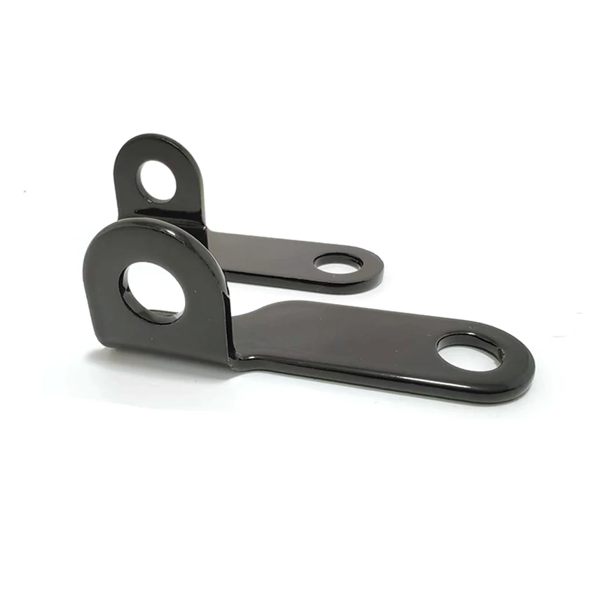 Turn Signal Indicator Relocation Holder Axle Shaft Mount Bracket Compatible with Harley Sportster XL883 1200 Dyna