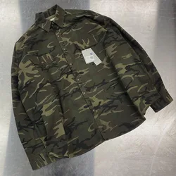 New 2023 Men Amazing UnderMyCar Fashion Camouflage Skull Cotton Casual Shirts Shirt High Pocket Long-sleeves Size 1 2 3 4 #678