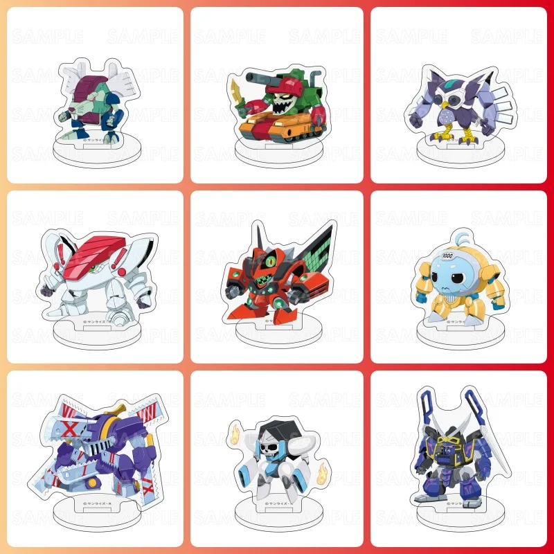 Mashin Hero Wataru 10CM An adorable acrylic Acrylic figure stand Collecting accessories Figure Desktop ornament keychain