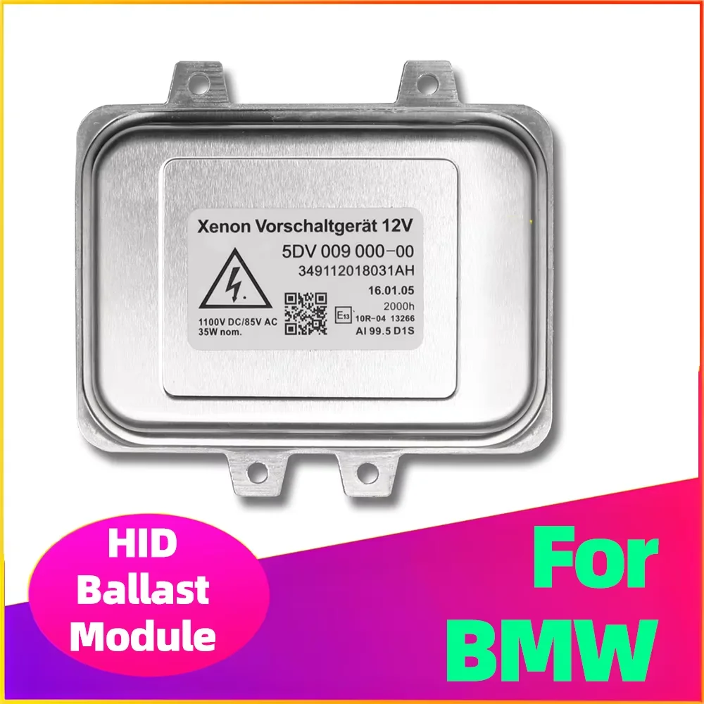 

1 блок управления балластом ксенона HID D1S 35 Вт 5DV 009 000-00 5DV 009000 -00 Для BMW 5 серии E60 E61 7 серии E65 E66 E67 X6 E71 E72