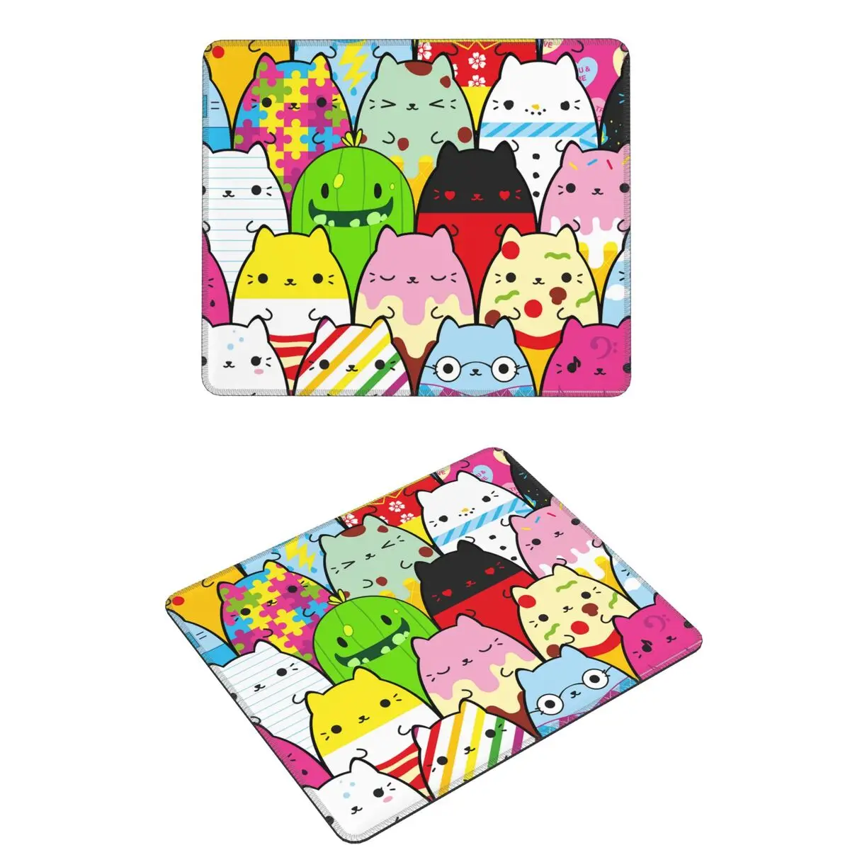 

Коврик для мыши Cats Vs Pickles, коврик для компьютерной клавиатуры, коврик для мыши, игровой коврик для ПК, офисные коврики для стола