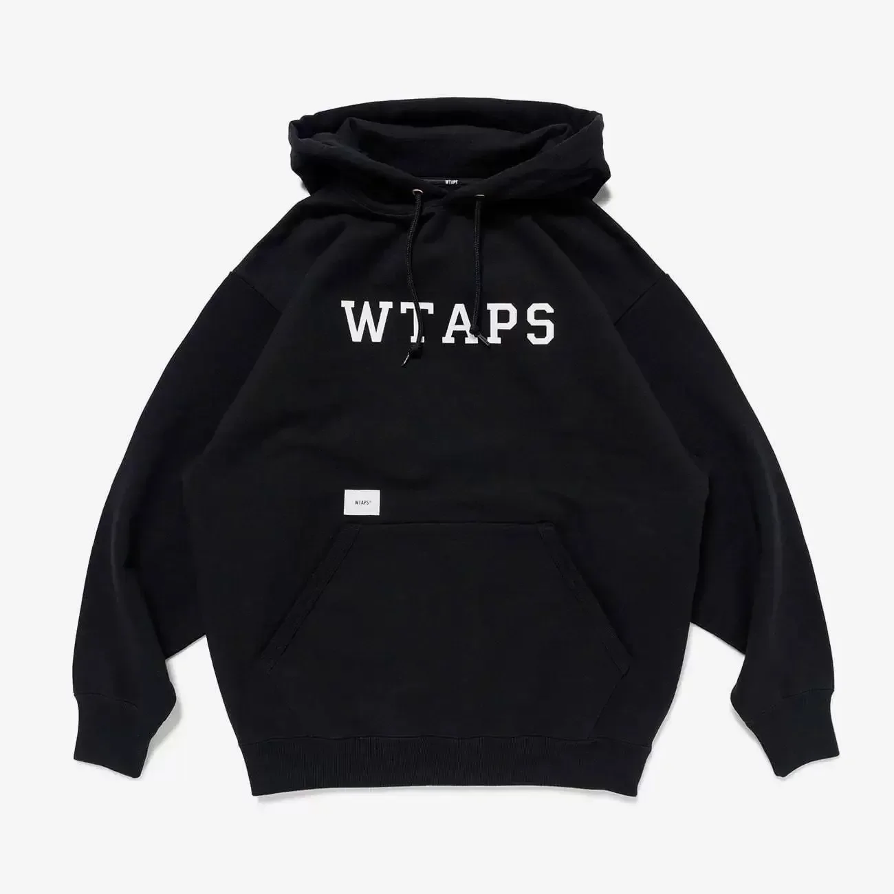 WTAPS 2026 Men’s Heavyweight Cotton Long Sleeve T Shirt Crew Neck Letter Print Japanese Streetwear Casual Base Layer Top