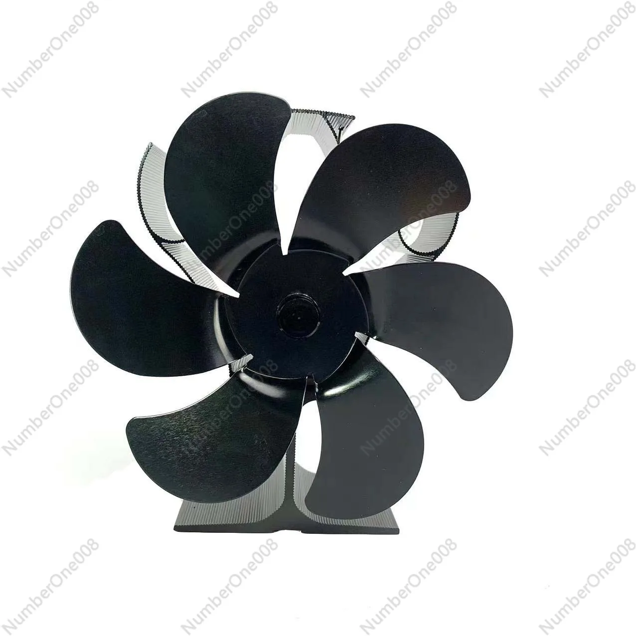 LT376 Small Fire 6 Blades Cross-border Supply Thermal Power Fireplace Fan Stove Fan Self-starting High Temperature Resistance