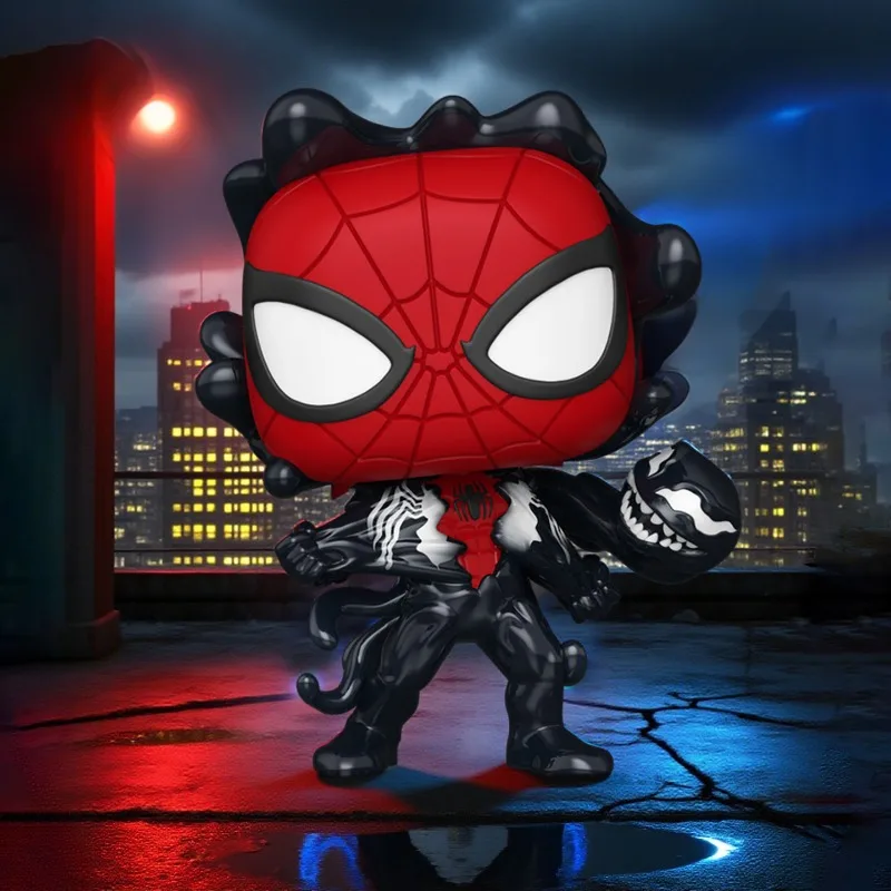Funko POP Original Marvel Anime Figur Spider-Man 1525, Actionfigur, Spielzeug für Jungen und Mädchen, Geschenk, Sammlerstück, Modellornamente