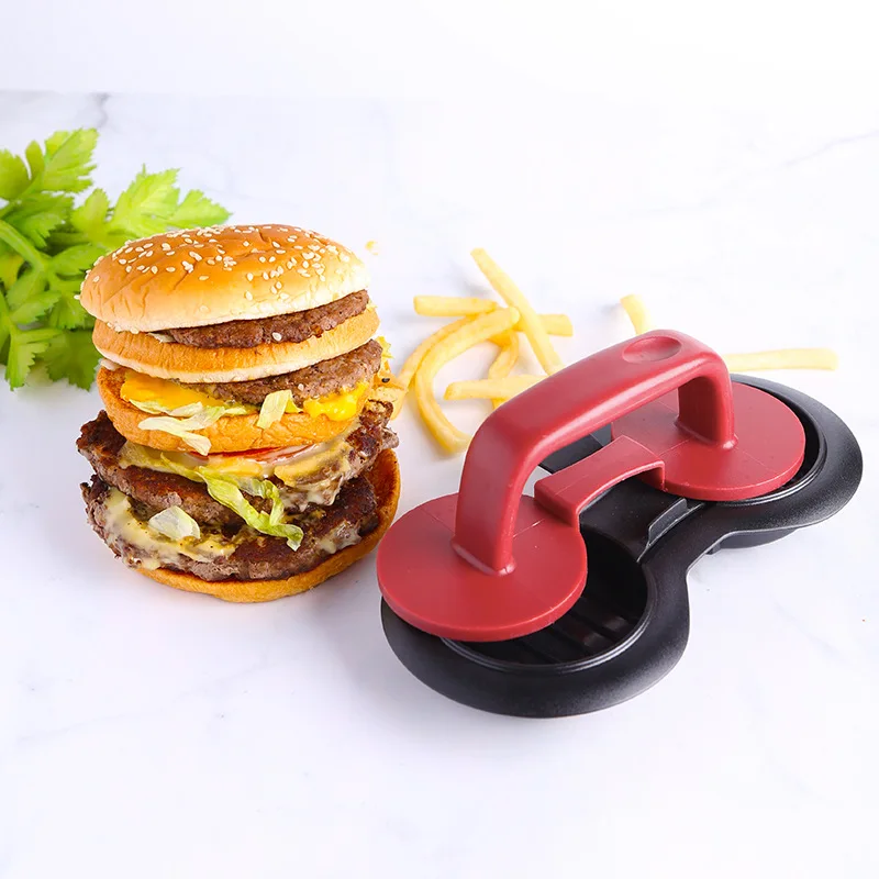 

ABS Hamburger Maker Hamburger Press Round Shape Non-Stick Chef Cutlets Hamburger Meat Beef Grill Burger Press Patty Maker Mold