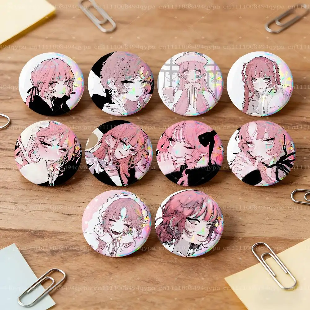 F-Fall In Love You False Angels Pins for Backpacks Funny Pins Acrylic Y2K Aesthetic Pin Lapel Brooch Clip Badges Accessories