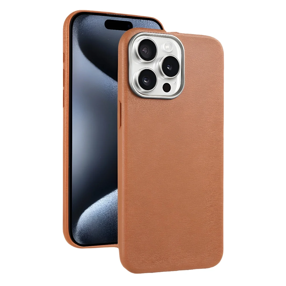 

Luxury Matte Leather Phone Case For iPhone 16 15 14 Pro Max 13 12 11 Camera Protection Shockproof Cover for iPhone 16 15 14 Plus