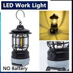 Linterna portátil para Makita, 18V, BL1840, BL1860, batería de litio, luz de trabajo al aire libre para acampar, fiesta, luz de emergencia