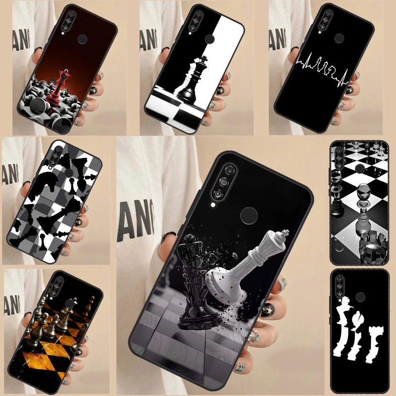 Chess Board For Huawei Nova 9 SE 10 SE 5T 3i 7i 8i Y60 Y70 Y90 P20 P40 P30 Lite P60 Pro P Smart Z Case