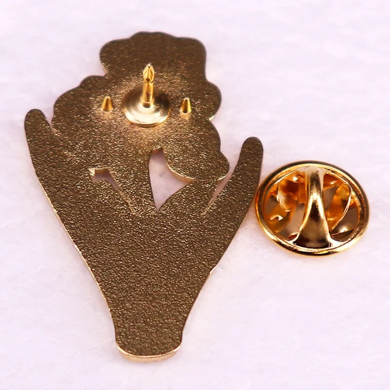 Exquisite Flower Brooch Plant Lover Lapel Pin Badge Women\'s Shirt Sweater Hat Coat Pin Fashion Accessory Pin Gift for Mom
