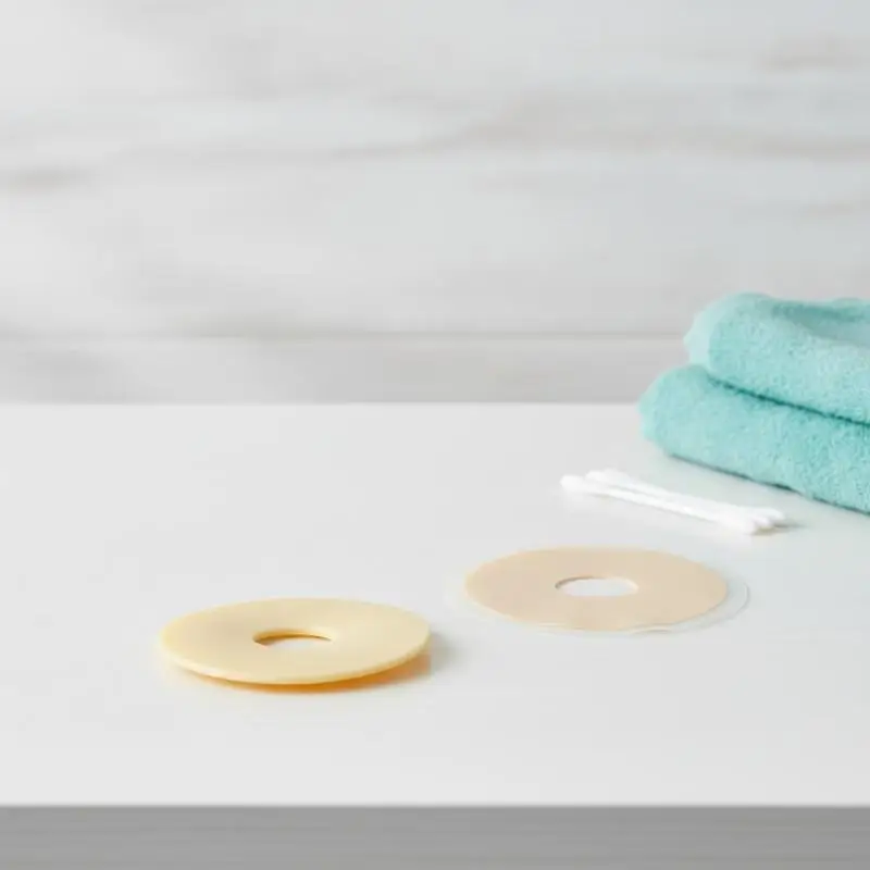 Moldable Stoma Leak Proof Barrier Rings 10Pcs/Box Ostomy Nursing Supplies for Daily Home Use