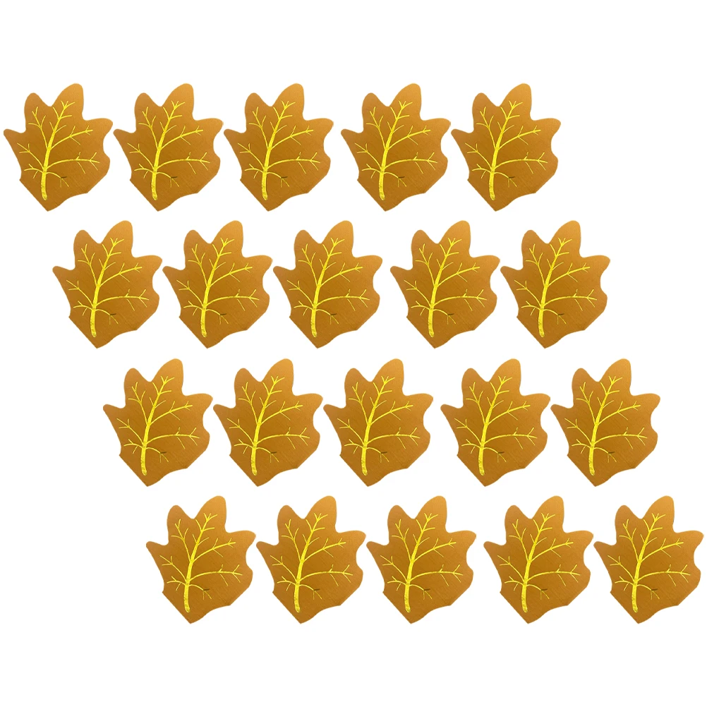 20 vellen esdoornblad servetten kleurrijke wegwerp papieren zakdoekjes herfstdecoraties Thanksgiving Party bulk