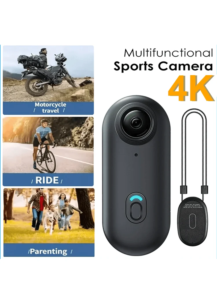 4K 1080P Mini Body Camera Helm Stuur Motorfiets Road Sport Cam Batterij Body cam Full Hd Sport actie Wifi H88 camera - afbeelding 2