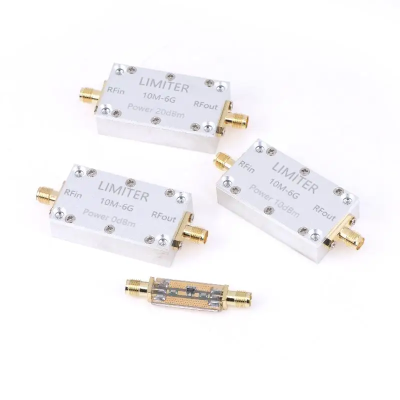 New High-Quality PIN Diode RF Limiter SMA Connector 10M 6GHz 0dBm 10dBm 20dBm Small Volume For Radio Communication