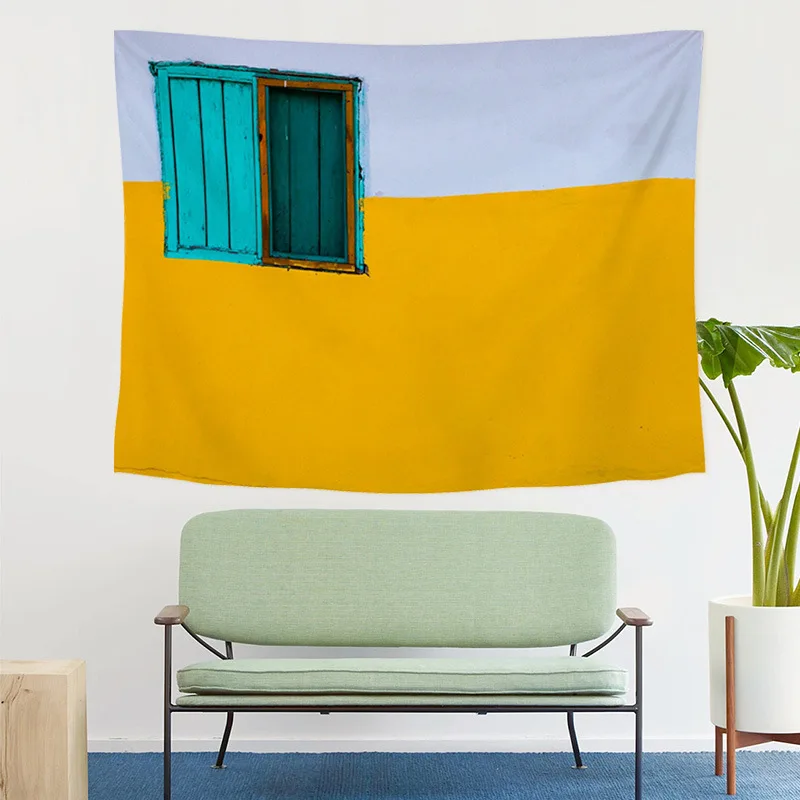 قماش معلق للرياح الإبداعية، نسيج بوليستر مطبوع رقميًا، غرف المعيشة، غرف النوم، ديكور غرفة معلق على الحائط، ديكور جمالي