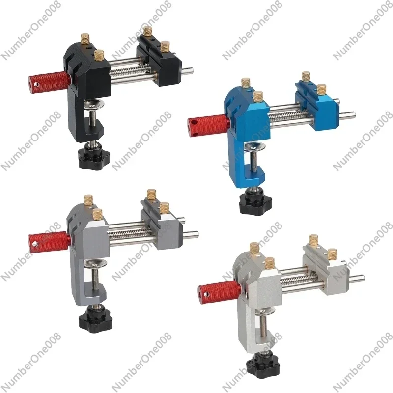 

Vises Aluminum Alloy Woodworking for Bench Vise Two Jaw for Wood Work Table Fast Remove Steel Handle Heavy Duty Too