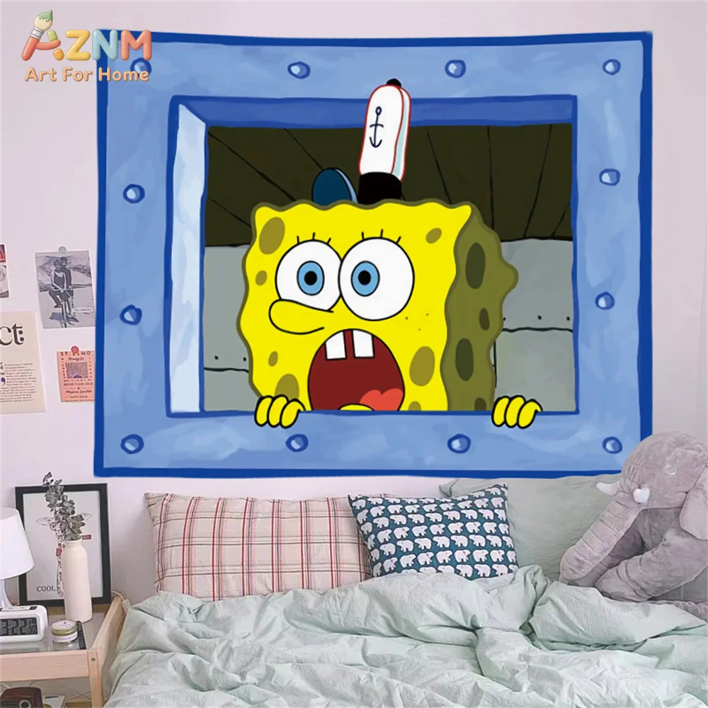 1 Stück AZMN SpongeBob Thaddäus Cartoon-Dekoration Schlafzimmer Raumdekoration Festival Party