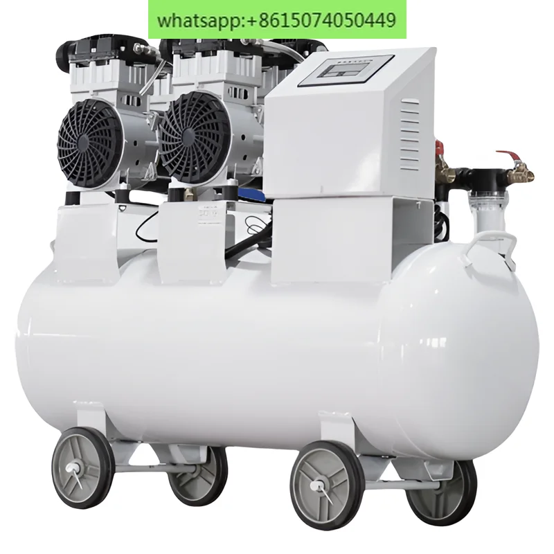 

Chunyi oil-free vacuum pump Industrial vacuum suction cup Small air pump Laboratory high vacuum negative pressure pump 220V