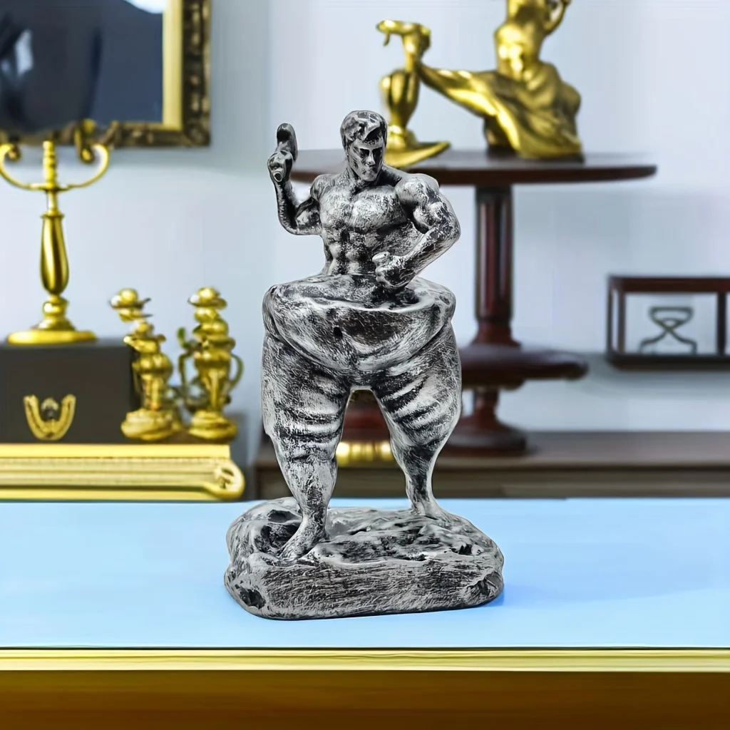 Self-Sculpting Figurines, Self-Discipline Fitness Trophies, Competition Souvenirs, Gym Decorations