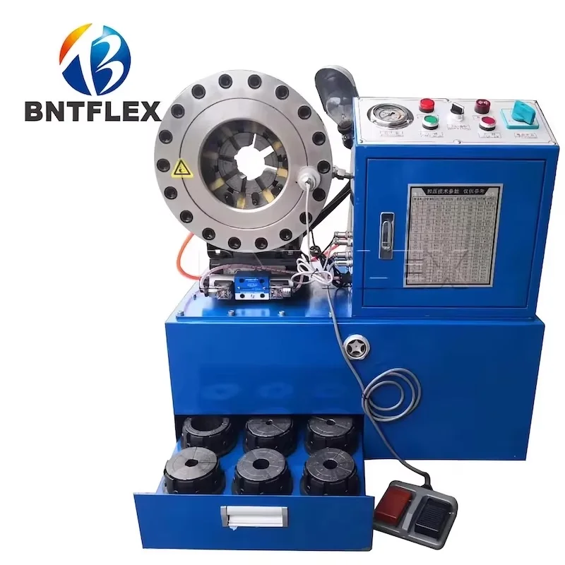 

China factory portable brake hose Crimping Machine Portable Crimper hydraulic press machine for cable wire crimping