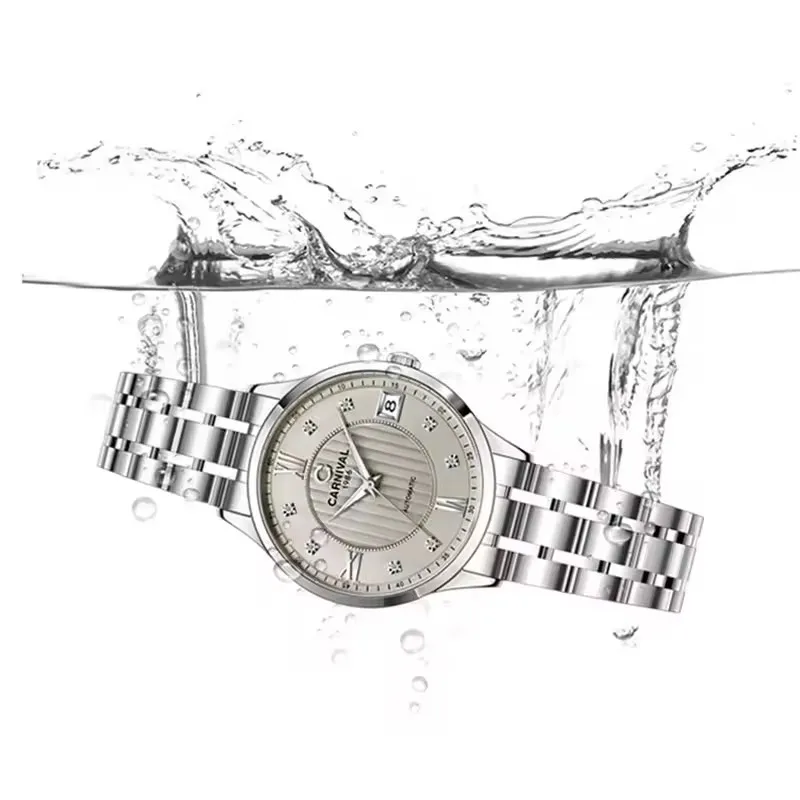 IW Carnival автоматический механизм женские механические наручные часы с сапфировым зеркалом Famou брендовые аксессуары для женщин водонепроницаемые часы