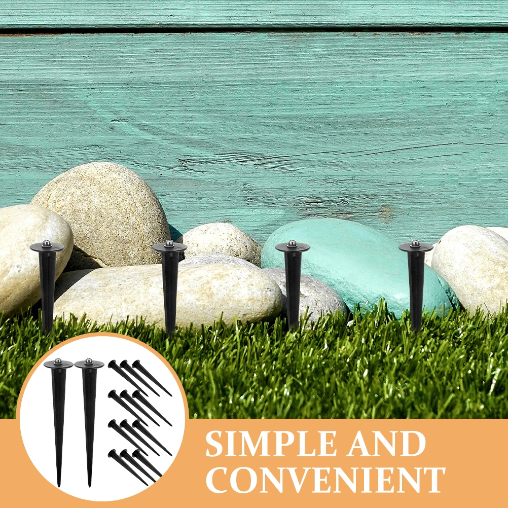 

14Pcs Easy to Assemble Metal Ground Stakes for Most Outdoor Christmas and Landscape Lighting Outdoor Light Stakes