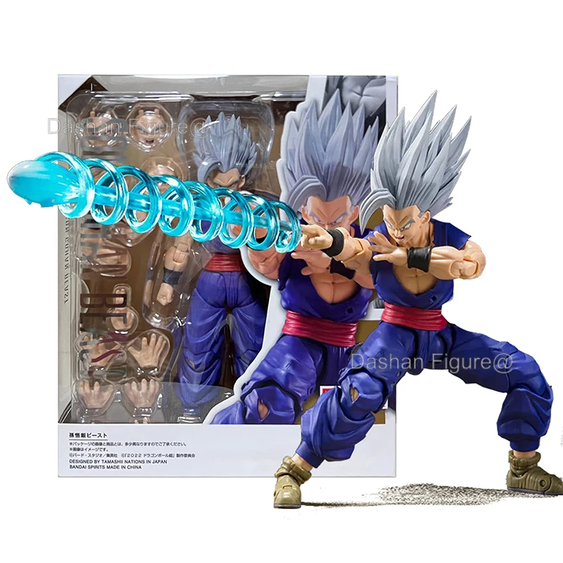 

Dragon Ball Super Figures Shf Son Gohan Beast Action Figure Anime PVC Collection Saiyan Gohan Figurine Movable Model Toys Gifts