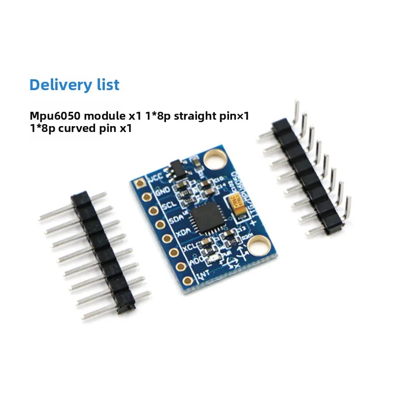 WHEELTEC GY-521 MPU-6050 وحدة جيروسكوب تسريع ثلاثي المحاور 6DOFModule