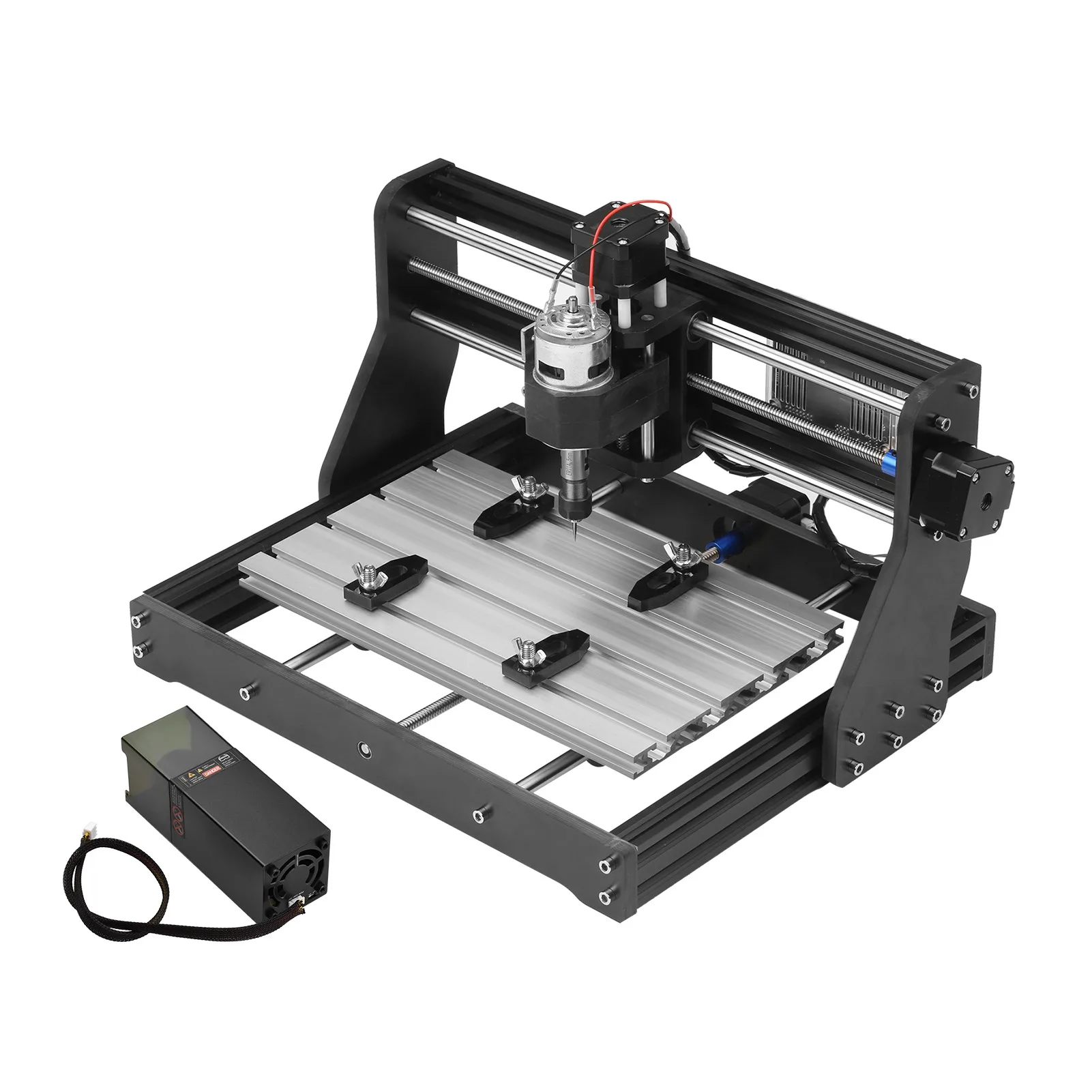 CNC 30*18 Pro Router Kit GRBL Controle 3 Axis met met Offline Controller 10W Module Plastic Acryl PCB PVC Houtsnijwerk