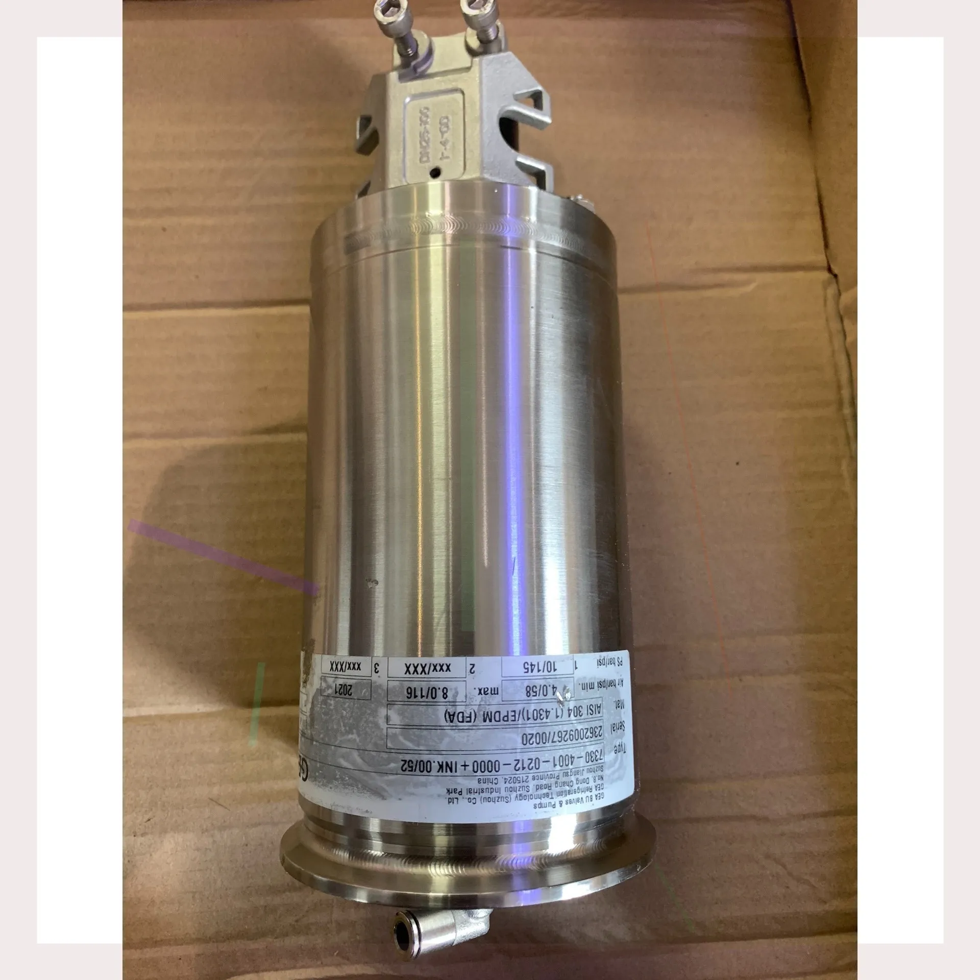 

GEA Actuator BU, 7330-4001-0212-00 Brand new 1PCS