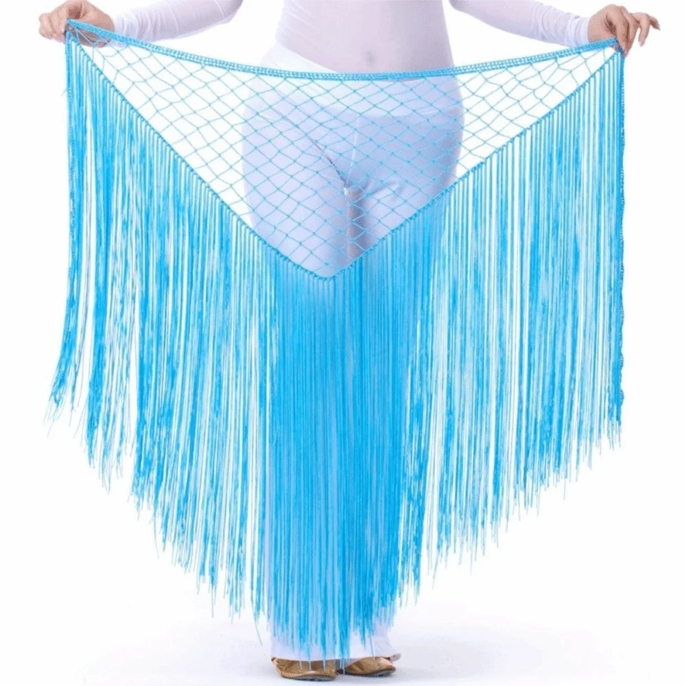 chaine-de-taille-en-maille-pour-danse-du-ventre-triangle-ajoure-foulard-de-danse-du-ventre-chaine-de-taille-coloree-reglable-a-sequins-accessoires-de-danseuse