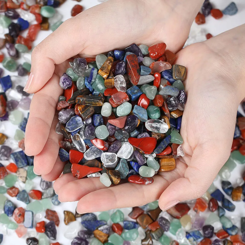 

1 set 1 Set Of Crystal Stone Gravels Natural Smooth Aquarium Gravels For Fish Tank Garden Pond Vase Flowerpot Diy Decor