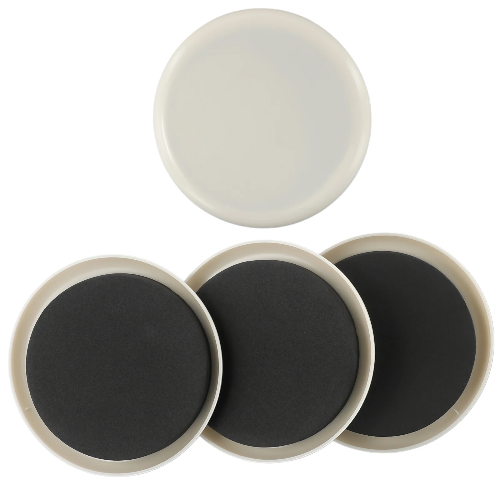 *4Pcs *Furniture* Leg* Slider Pads Wear-Resistant Silent Household Table Chair Foot Pads Mobile Table Corner Anti-Collision Pads