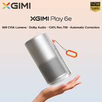 XGIMI Play 6e DLP 1080P PTZ Mini Projector Portable Full HD Home Theater Camping 4K Projector With Battery Android Smart TV MEMC