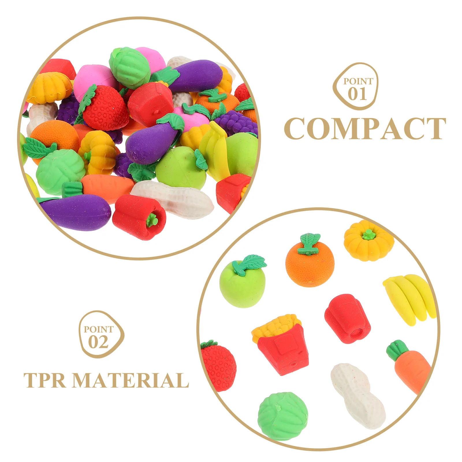 46 шт., ластики с милыми животными, детские мини-формы для еды, классные вечерние награды для школьников, призы, милые ластики с животными