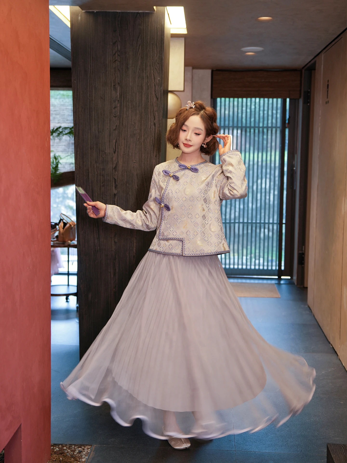 

Юбка Yolo двусторонняя, с объемной 3D-вышивкой, ручной работы, плиссированная, кружевная, женская, повседневная, с завышенной талией, из полиэфирного волокна