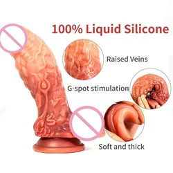 Butt Wearing Dildo Sex Toy Vibration Masturbation Tool Penis Vibrator With Suction Cup Vagina Extender Men's Toy For Sex Toys