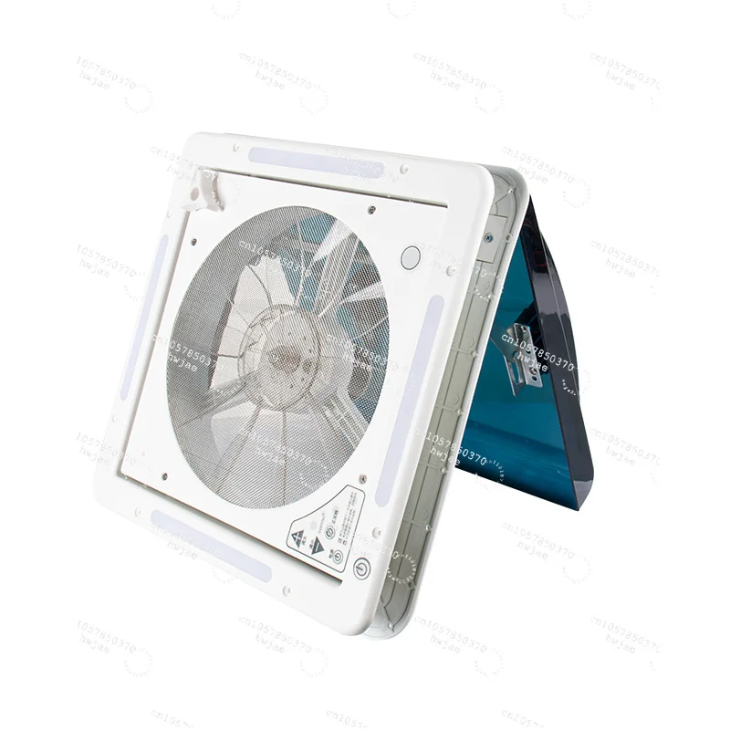 OEM Motor 14' 420mm UV Resistance 12VDC Roof Vent Caravan Fan for RV Motorhome Manual Control RV Roof Vent Fan Caravan Fan