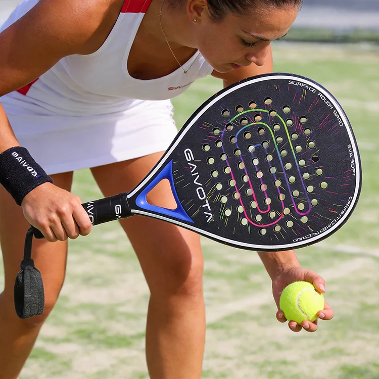 

Custom logo Carbon fiber material padel racket, optional 3K/12K/18K carbon texture, graphite composite frame customizable profes