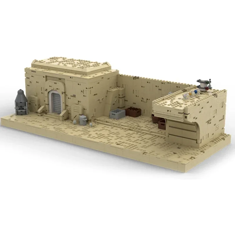 Star Movie Moc Building Bricks Desert Soil Erosion Model Technology Blocks Classic Movie Scenes Toy DIY Set Assembly Gifts