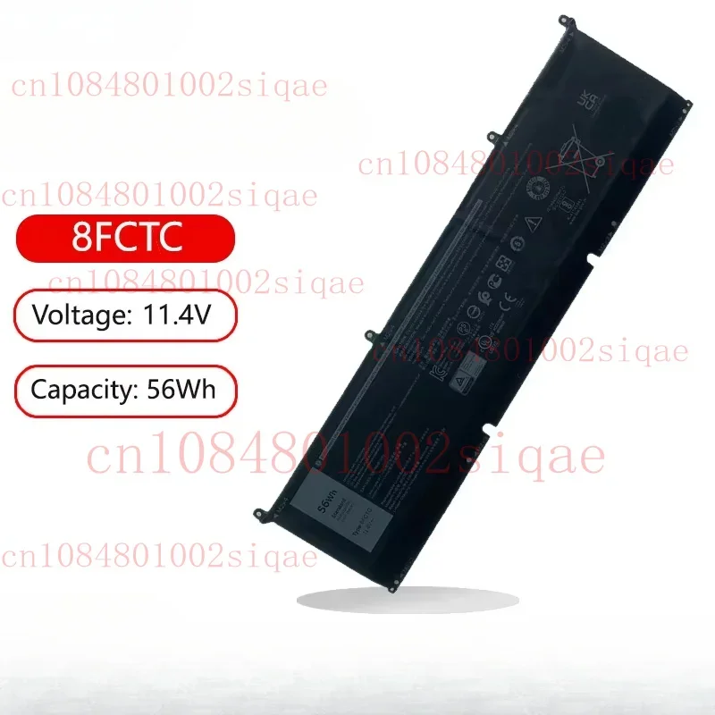 

New 8FCTC 69KF2 70N2F DVG8M Battery For Dell Alienware M15 M17 R3,XPS 15 9500,G7 7500,For Precision 5550 P100F P45E P91F P87F001