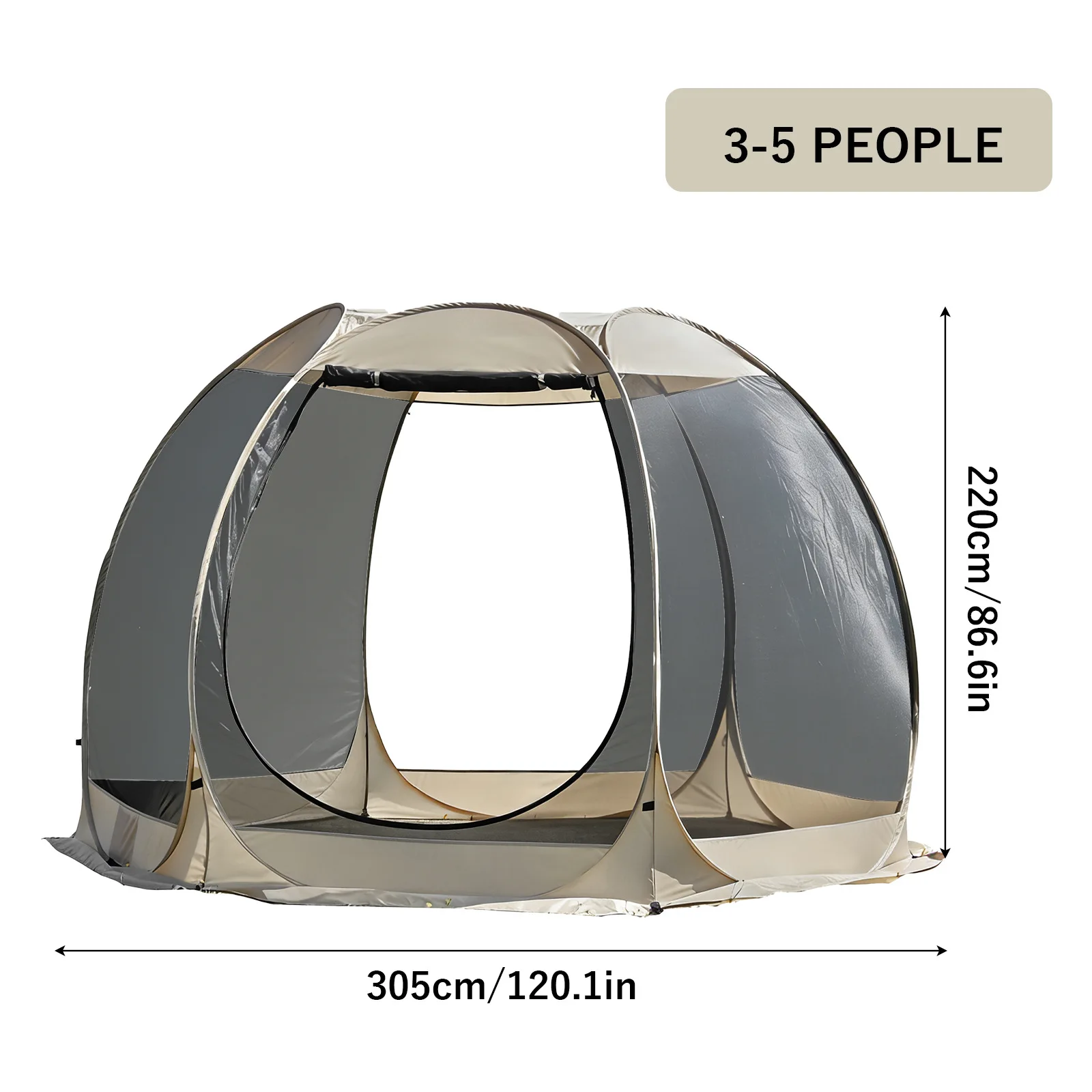 Foldable Mesh Tent, Courtyard Tent, Outdoor Camping, Travel, Quick-release Portable Sunshade and Sun Protection, Leisure