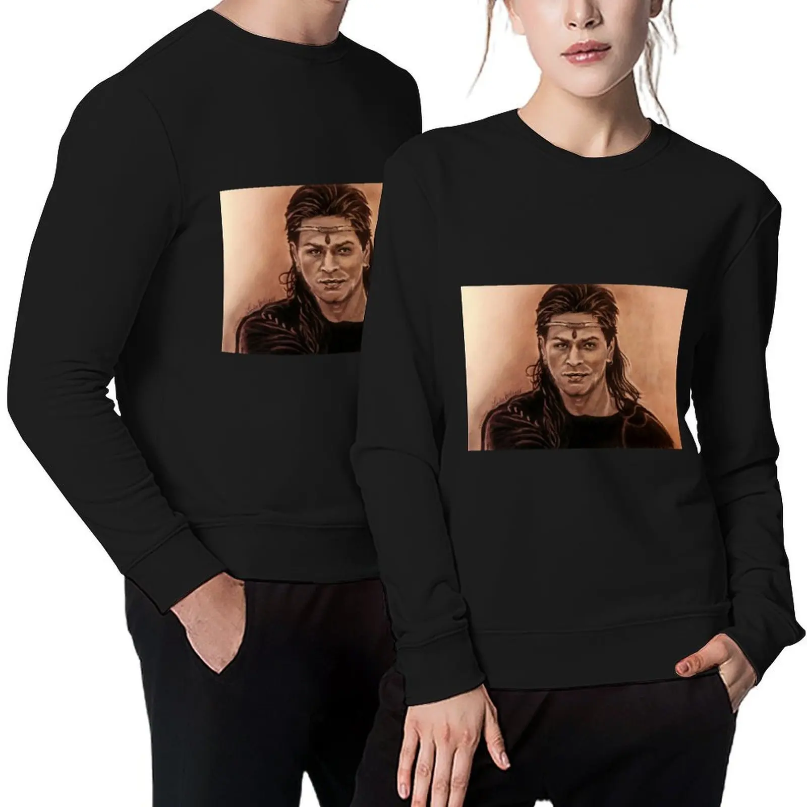 

Asoka in battle Pullover japanese style men clothing men's winter sweater male clothes men sweatshirt