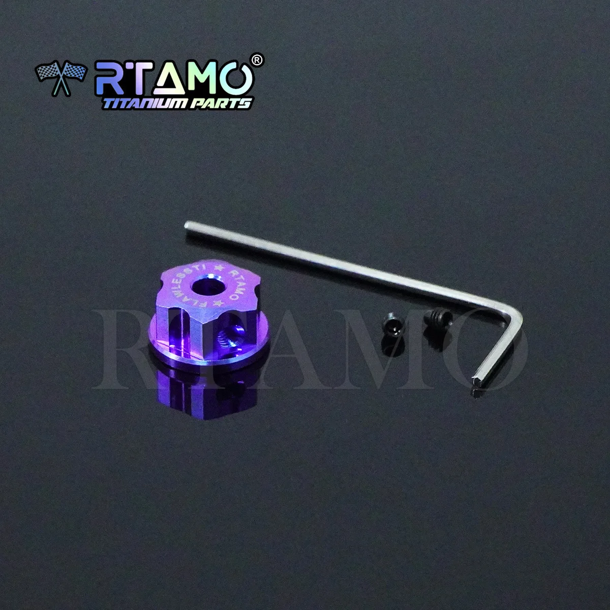 RTAMO Gr5 Titan-Einstellmutter für Brembo 17/18/19RCS/ RCS Corsa Corta